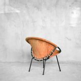 Item Name Mid-Century Circle Balloon Chair by Lusch Erzeugnis for Lusch & Co, 1960s