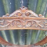 Dagobert walnut armchair