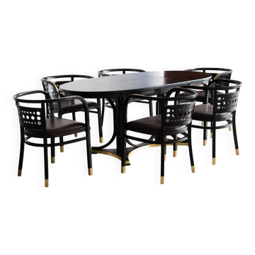 Dining room by Otto Wagner for Thonet