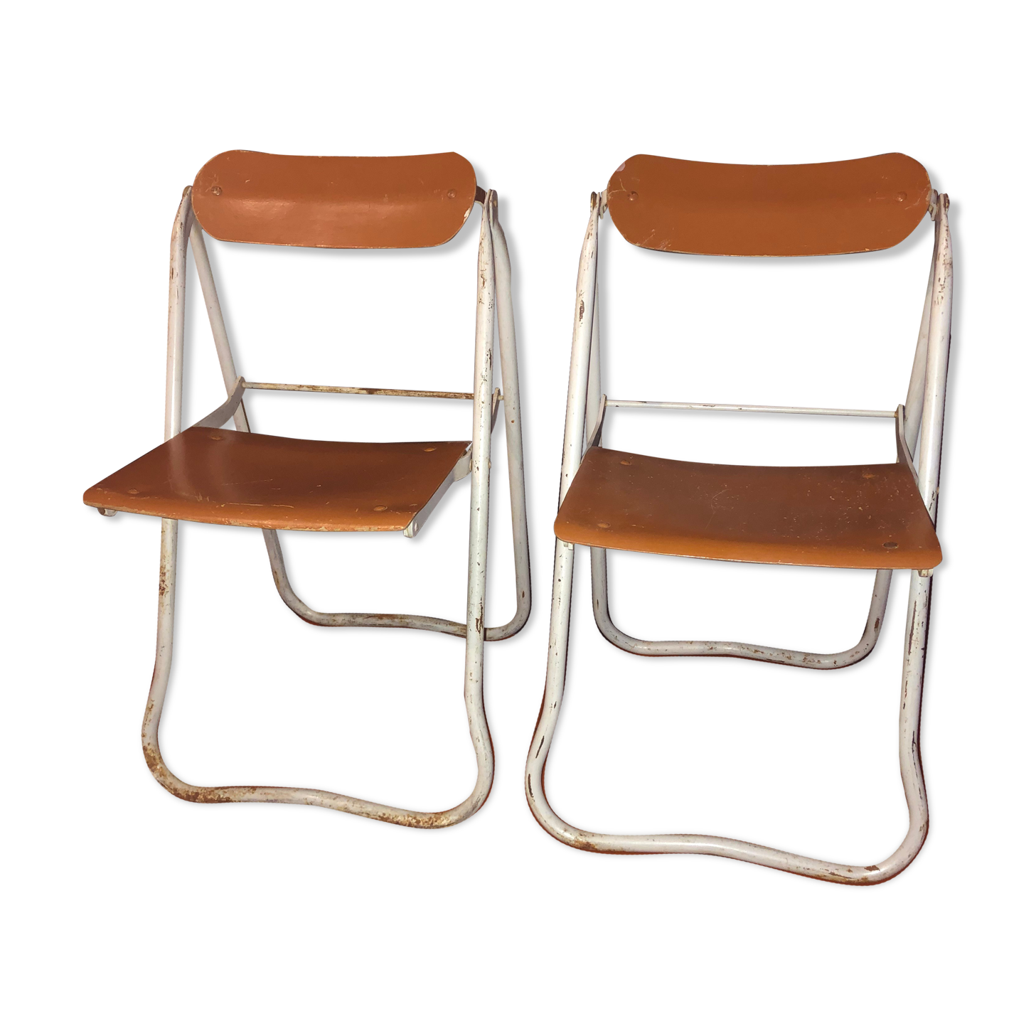 Pair of Chairs Bienaise Nelson brothers circa 1920/1930