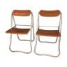Paire de chaises Bienaise Nelson frères circa 1920/1930