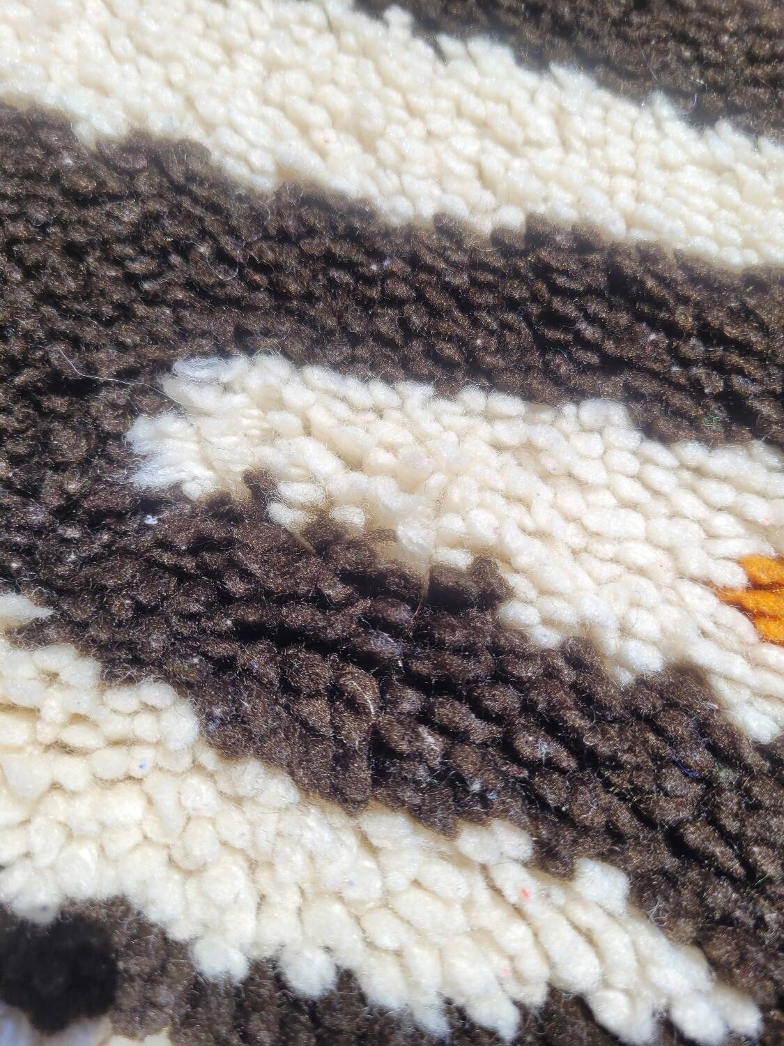 Pair of vintage wool bedspreads