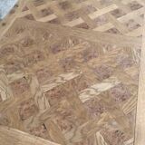 18th century monastery dining table renovated in solid oak 250cm