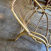 1960s rattan armchair no. 1