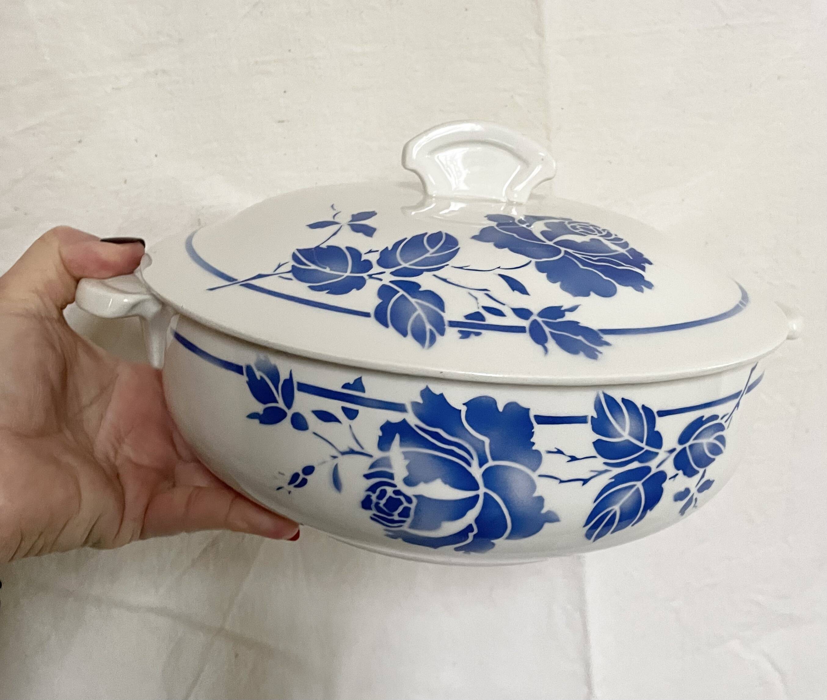 Moulin des Loups and Hamage earthenware tureen