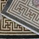Antique handmade chinese ningxia rug