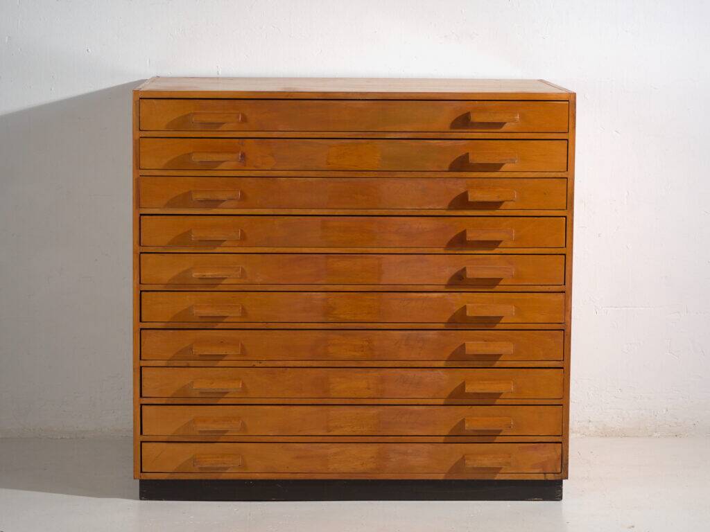 Industrial drawing table – Škoda Factory (c. 1950)