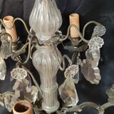 Old chandelier pampilles