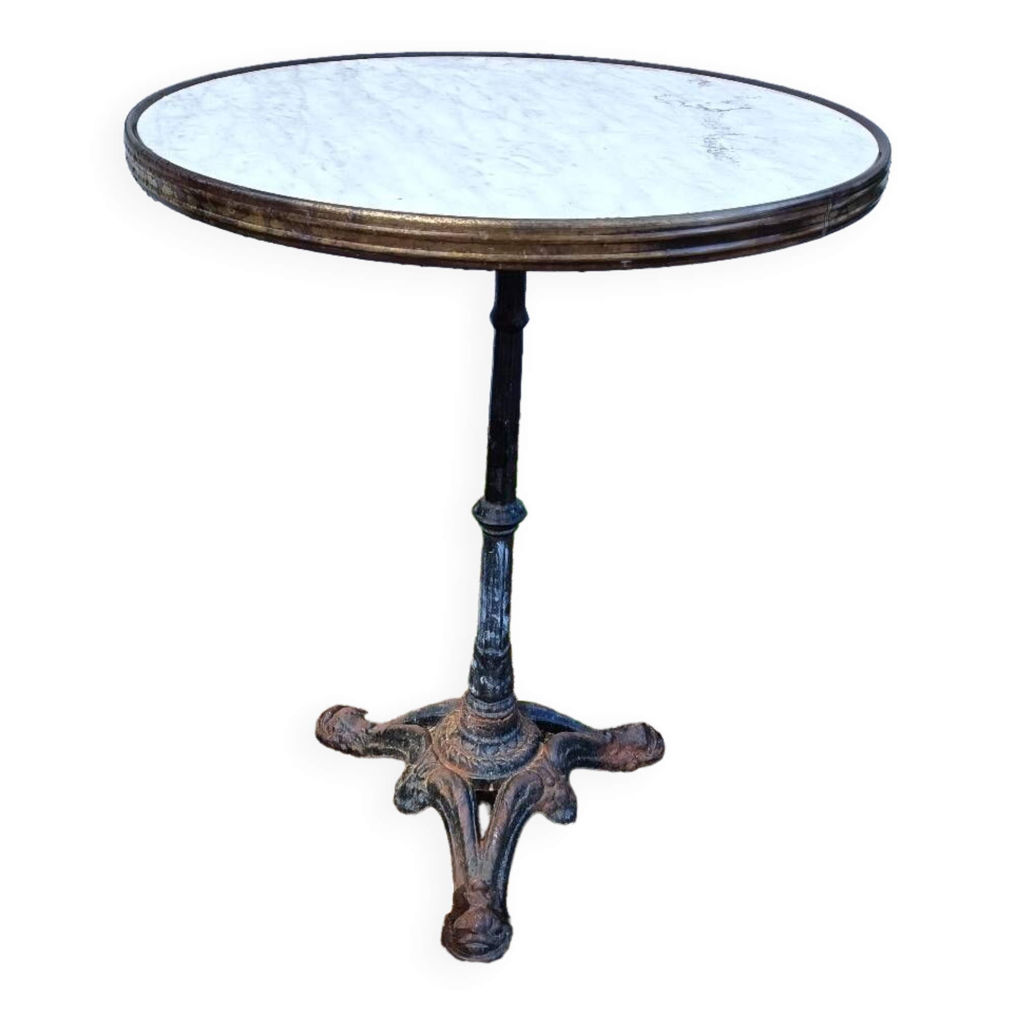 Table bistrot ronde ancienne