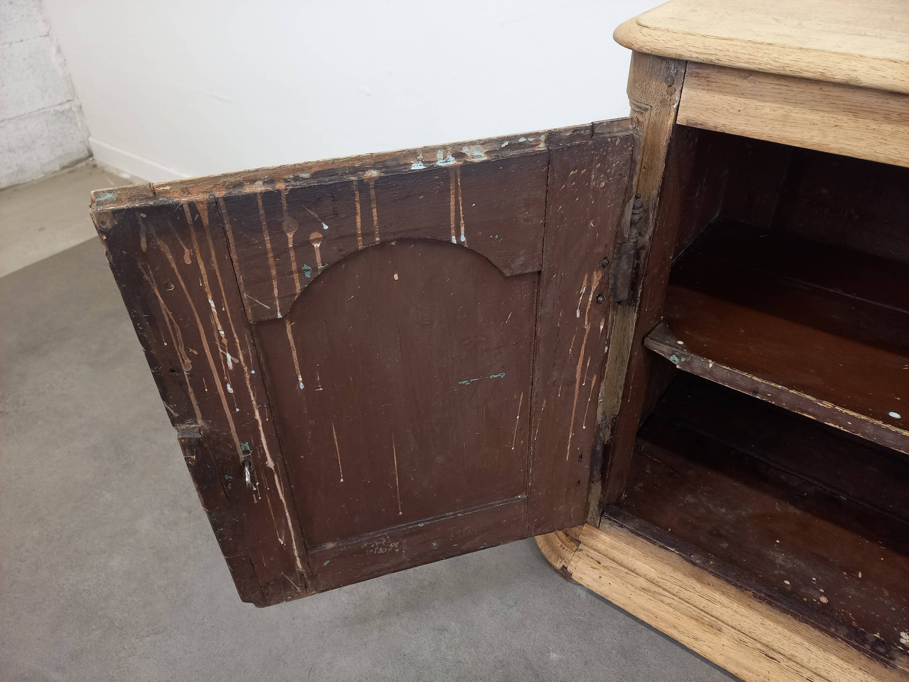 Louis XV oak sideboard