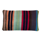 Vintage turkish kilim cushion cover 30x50cm