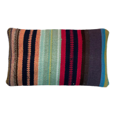 Vintage turkish kilim cushion cover 30x50cm
