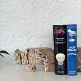 Pair of travertine rhinoceros bookends by Fratelli Mannelli, 1970s