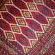 Tapis Vintage Bukhara Ouzbek, Années 1960, Élégance Classique