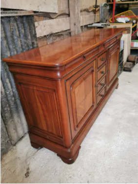 Low buffet in solid cherry tree