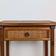 Rattan bedside table