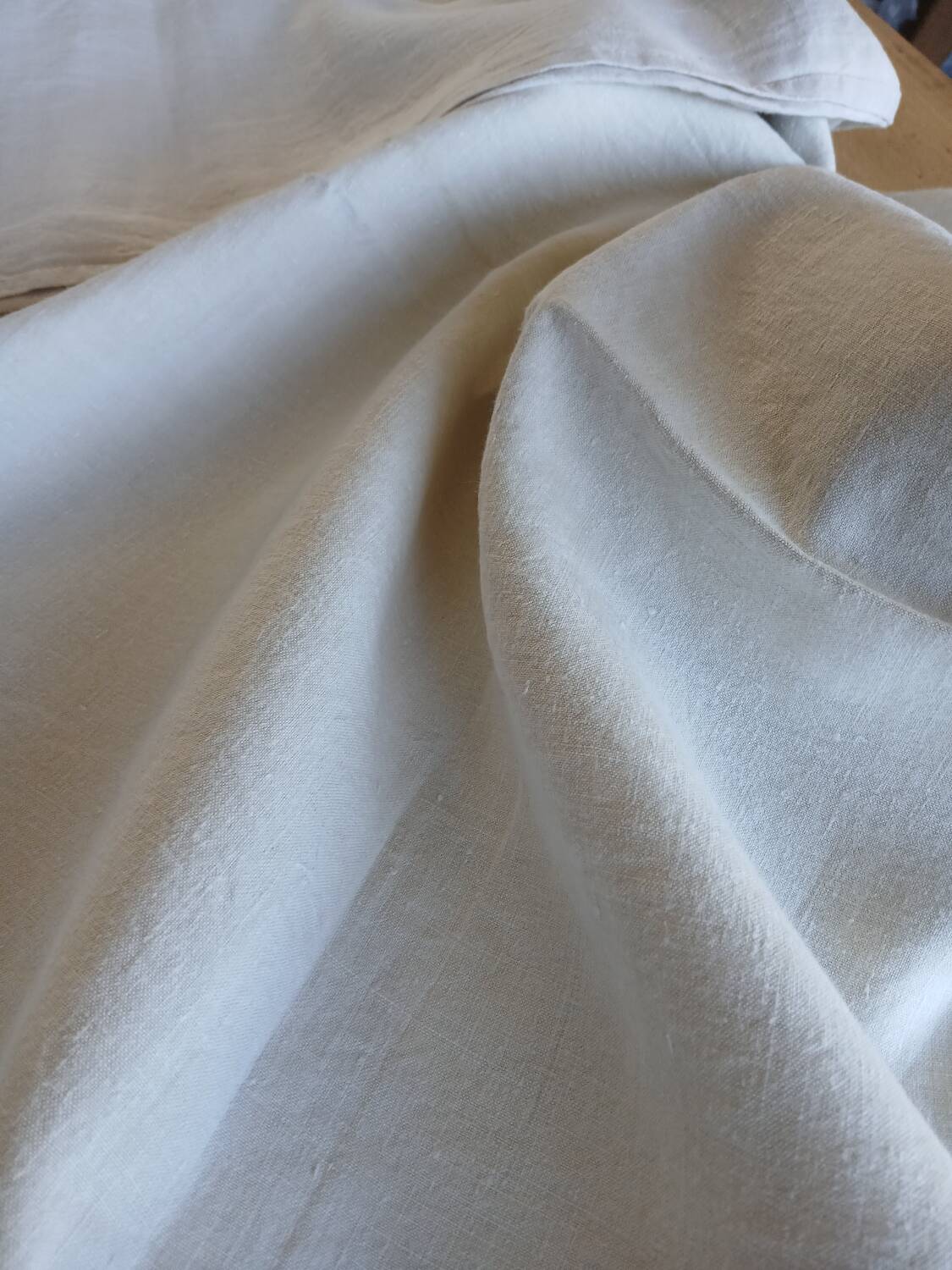 Antique flat sheet and 2 pillowcases set