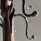 Sculptural coat rack - Oak wood coat rack