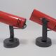 Pair of red vintage spots