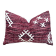 Handmade cushion cover in Berber wool: Moroccan Kilim cushion