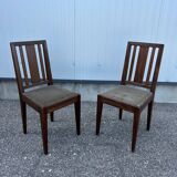 paire de chaises art deco