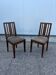 paire de chaises art deco