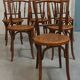 Set of 6 W. Baumann & Cie bistro chairs, 20's