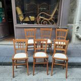 Set of 6 bistro chairs