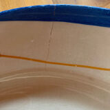 Large ceramic flower dish from Gien