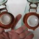 Old bottles brand Mercur glass cap porcelain container carafe