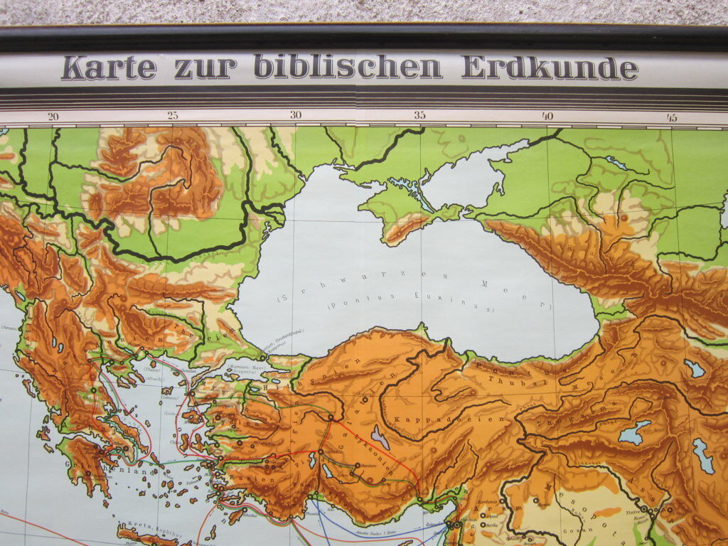 High school German Westermann map