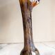 Artistic vase signed M. Venys – vintage marbled glass – 31 cm