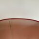 Red ceramic lamp drimmer modernist lampshade