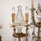 Glass chandelier Italy 20th Century