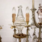 Lustre en verre Italie XX Century