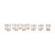 Set of 12 small liquor glasses