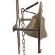 Brass bell with horseshoe, 70s