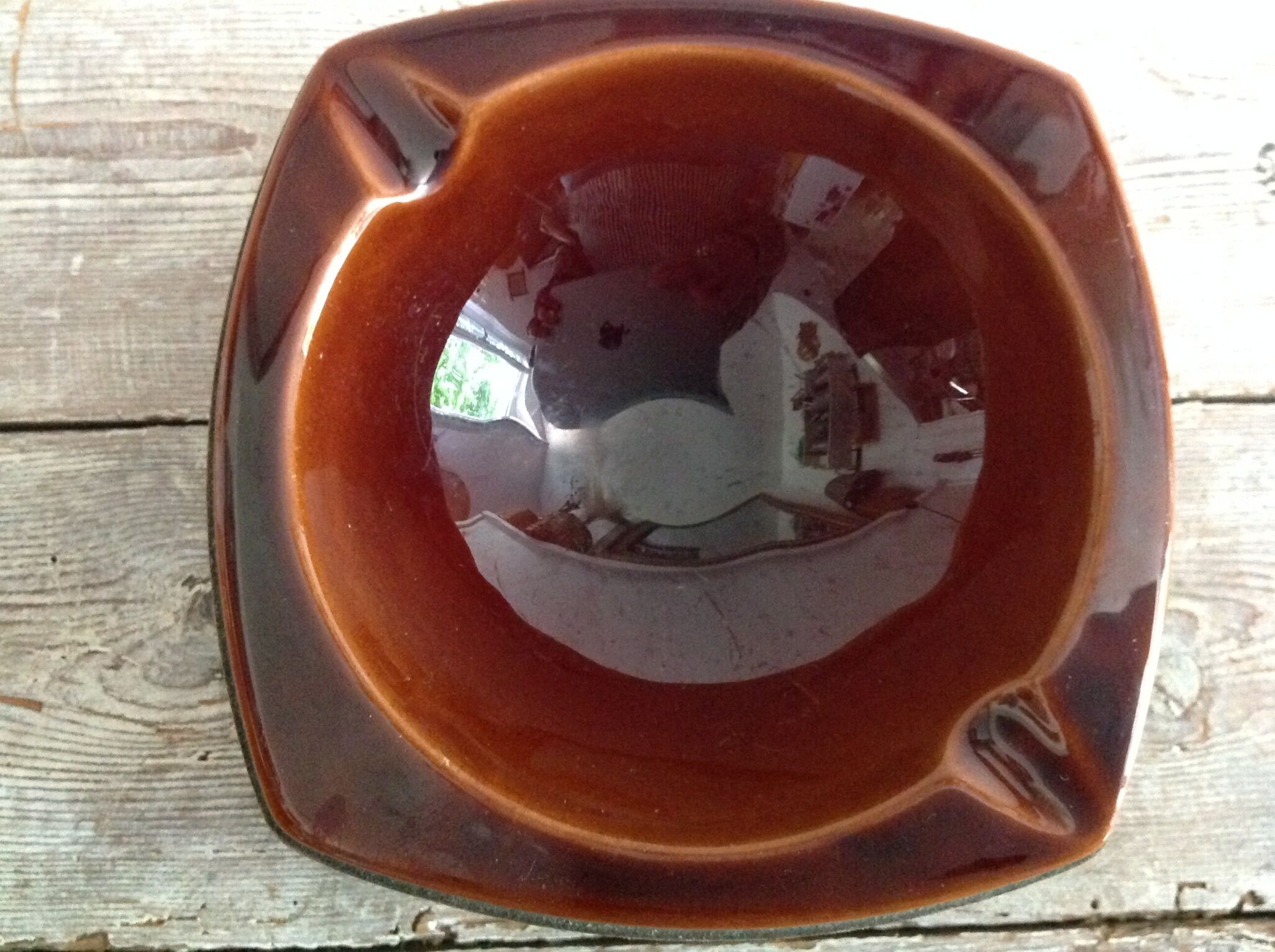 Cendrier en cuir Longchamp