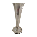 Soliflore en métal argenté - ercuis