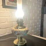 Old electrified oil lamp