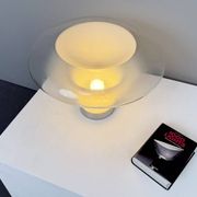 Lesbo table lamp by Angelo Mangiarotti for Artemide, Italy, 1960s