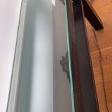 Wooden and glass console