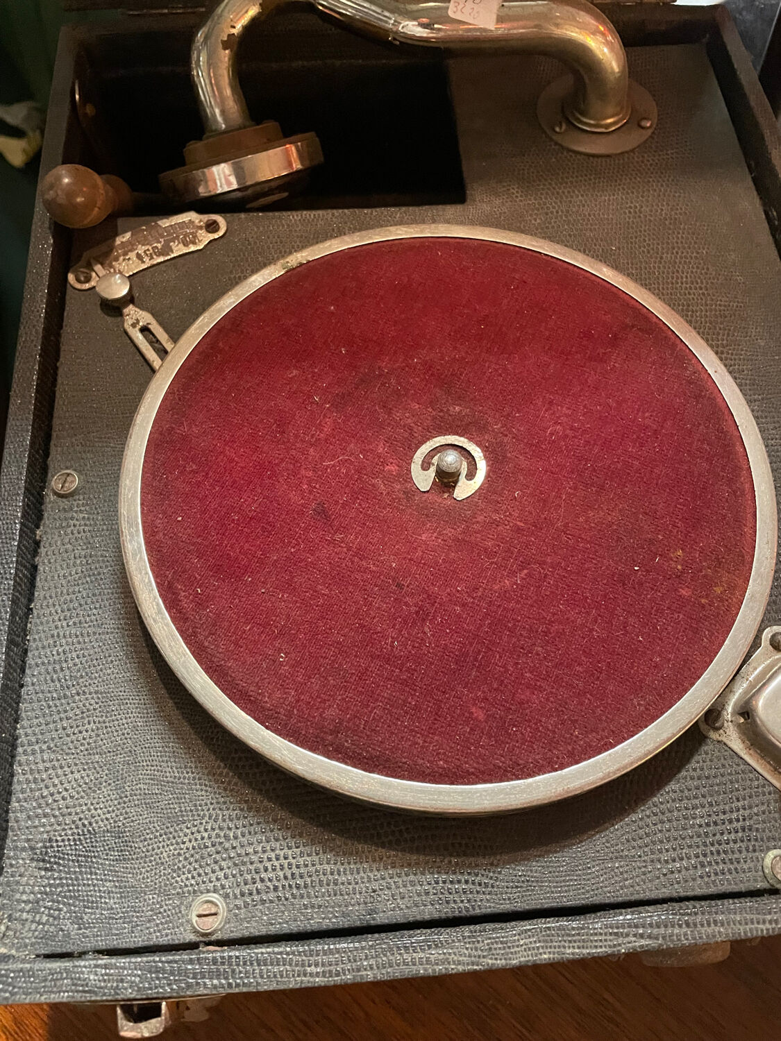 Record player from the 50s