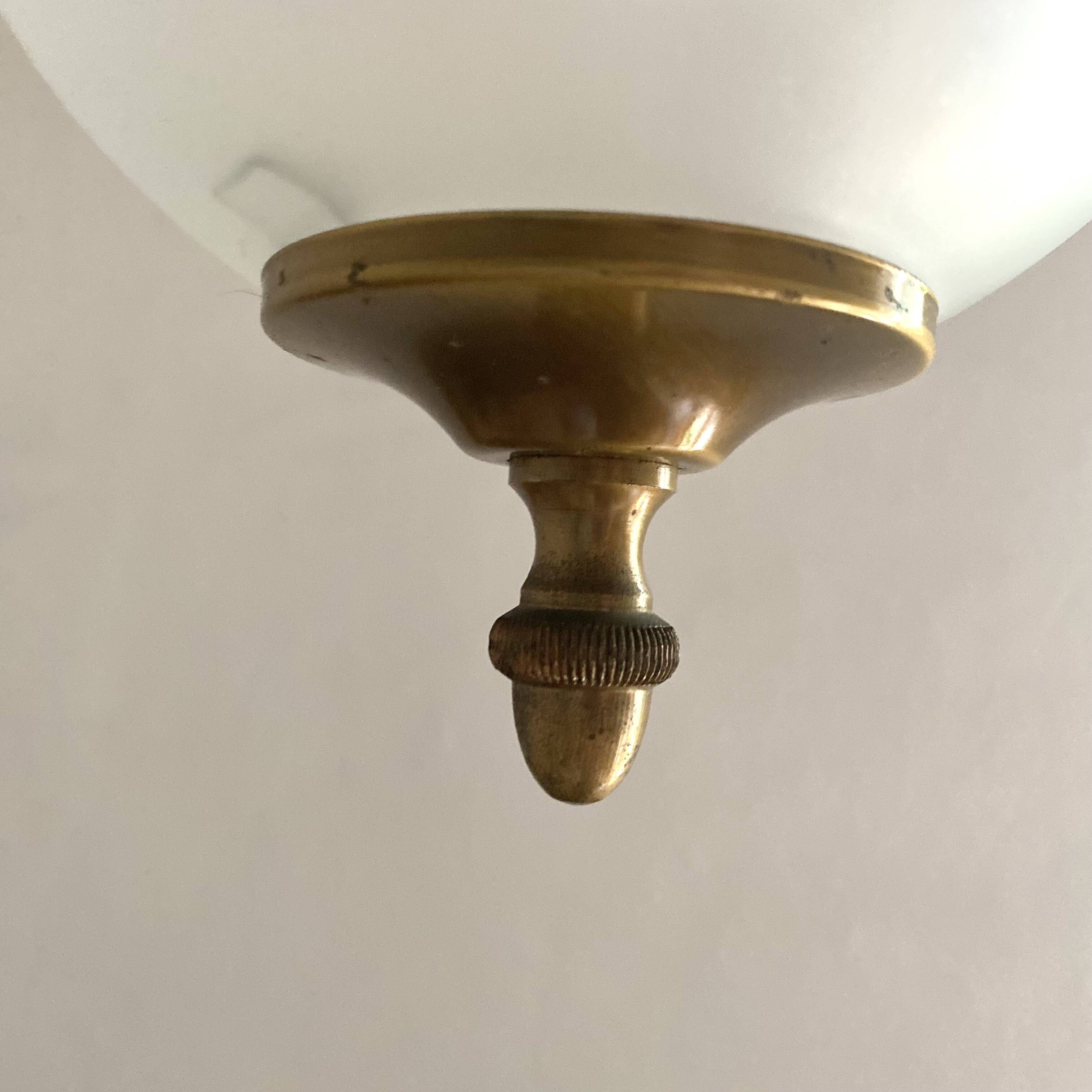 Vintage ball pendant light