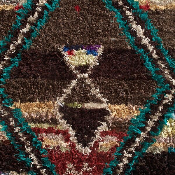 Tapis boucherouite 190 x 83 cm