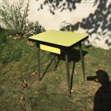 Bright yellow formica small model