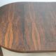 Table de repas vintage extensible en palissandre, 1960