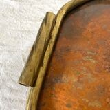 Old copper and brass top