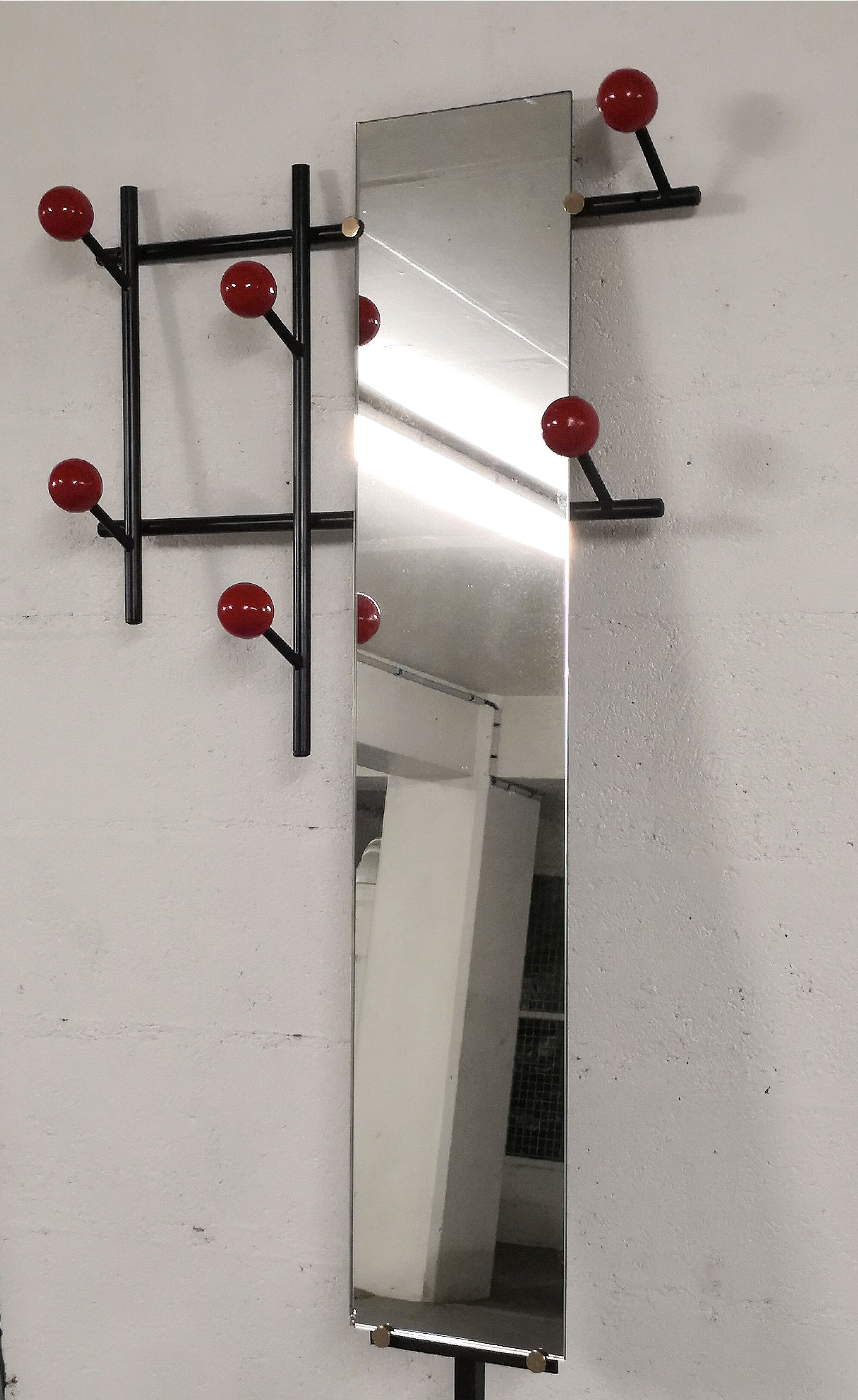 60s wall coat holder