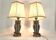 Pair of silver owl lamps by Loevsky & Loevsky, 1960s